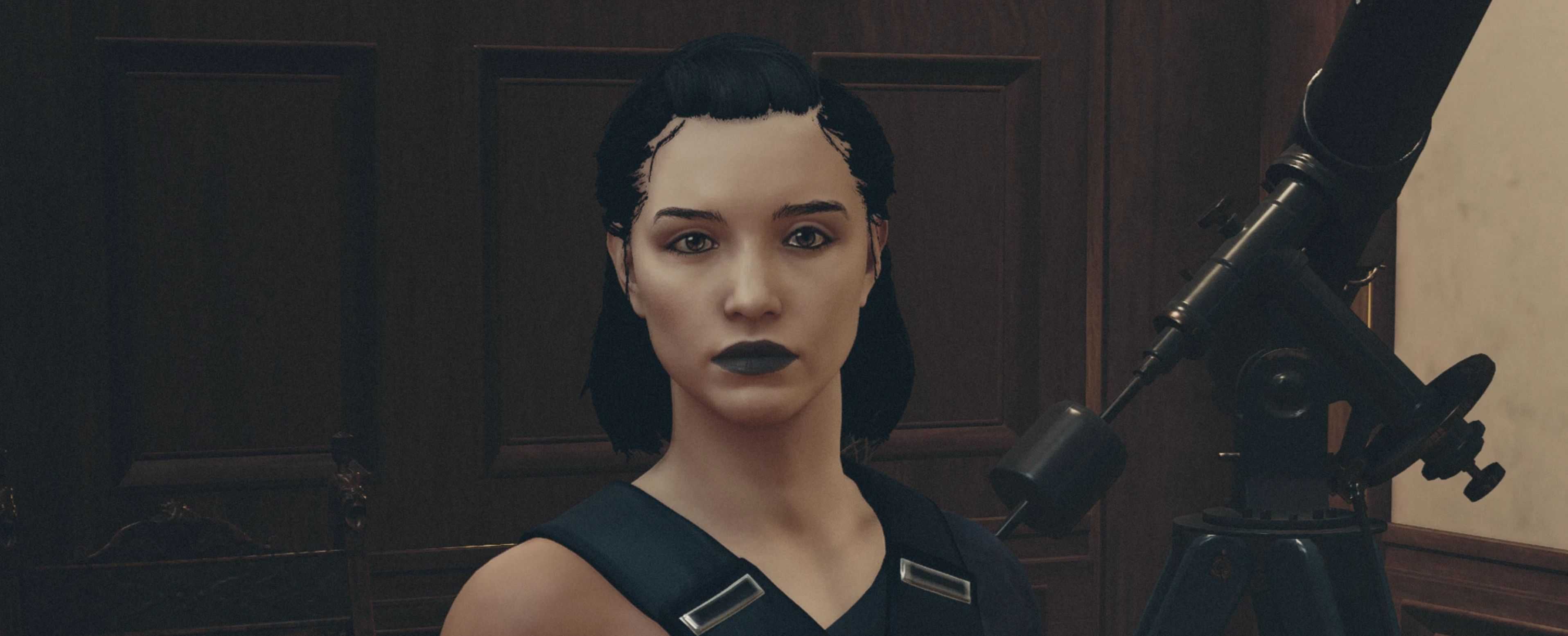 Andreja Lipstick With Clean Face Starfield Mod Download