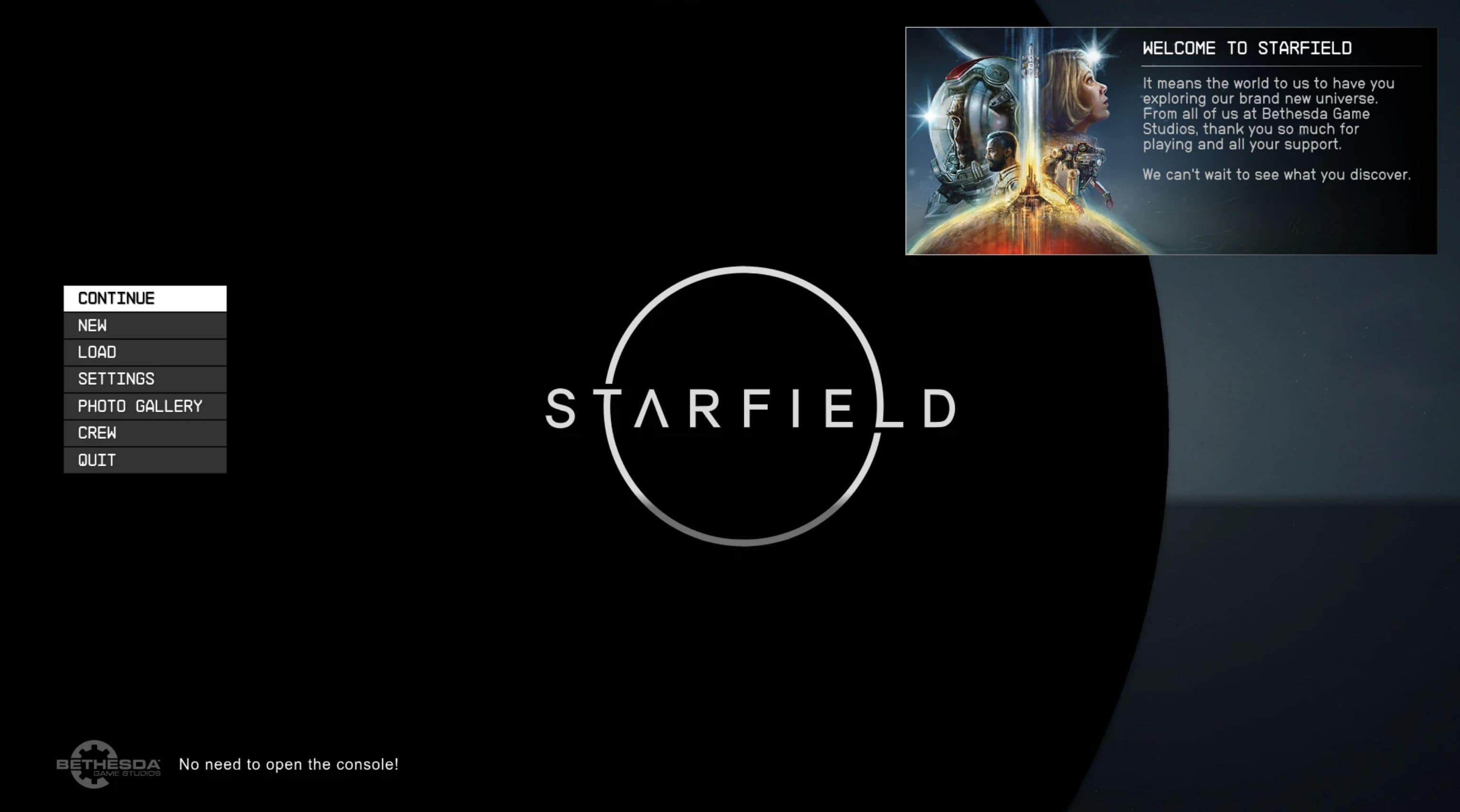 All Starfield console commands and cheats
