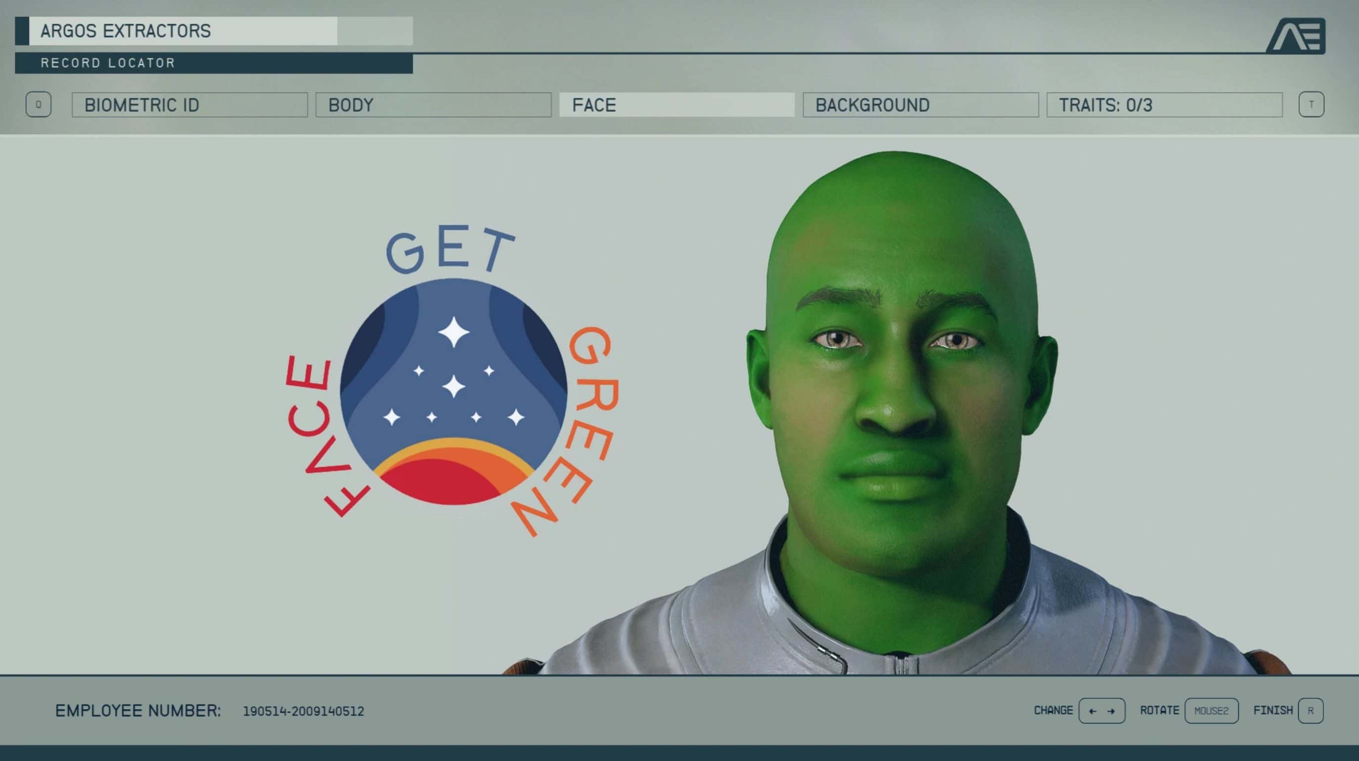 GET Green Face Starfield Mod Download