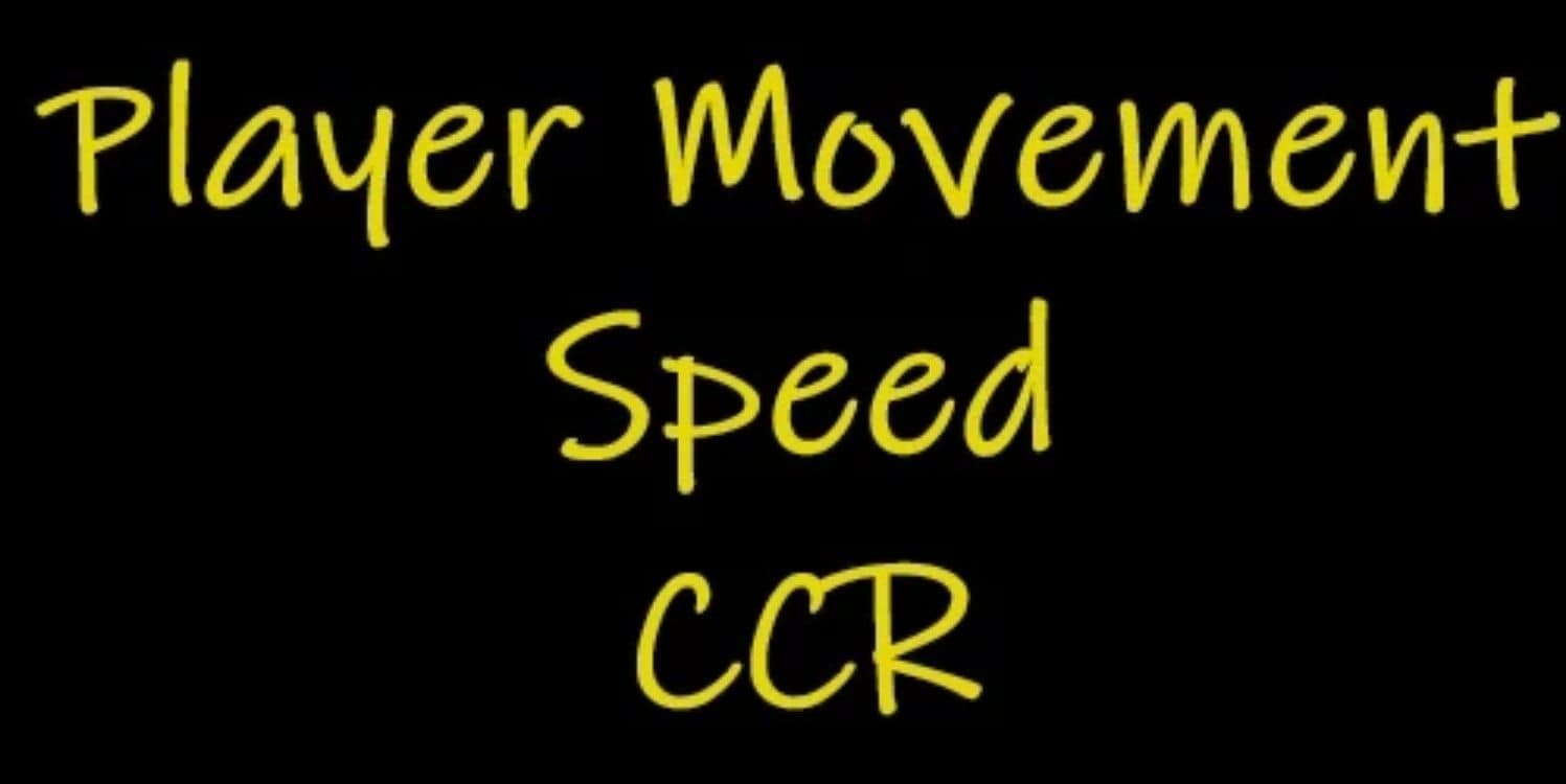 Player Movement Speed CCR Starfield Mod Download