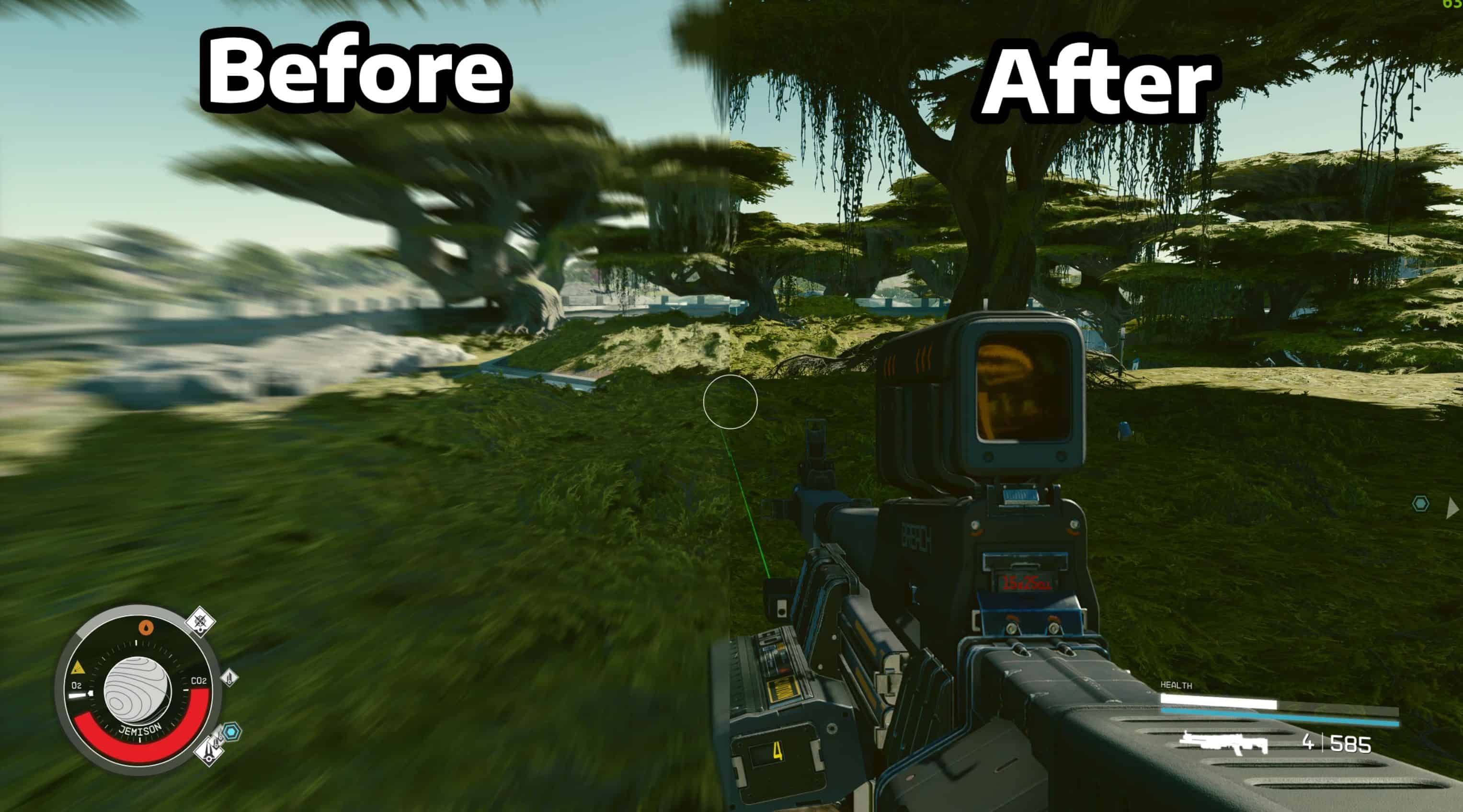 Remove Low Oxygen Visual Effects Starfield Mod Download