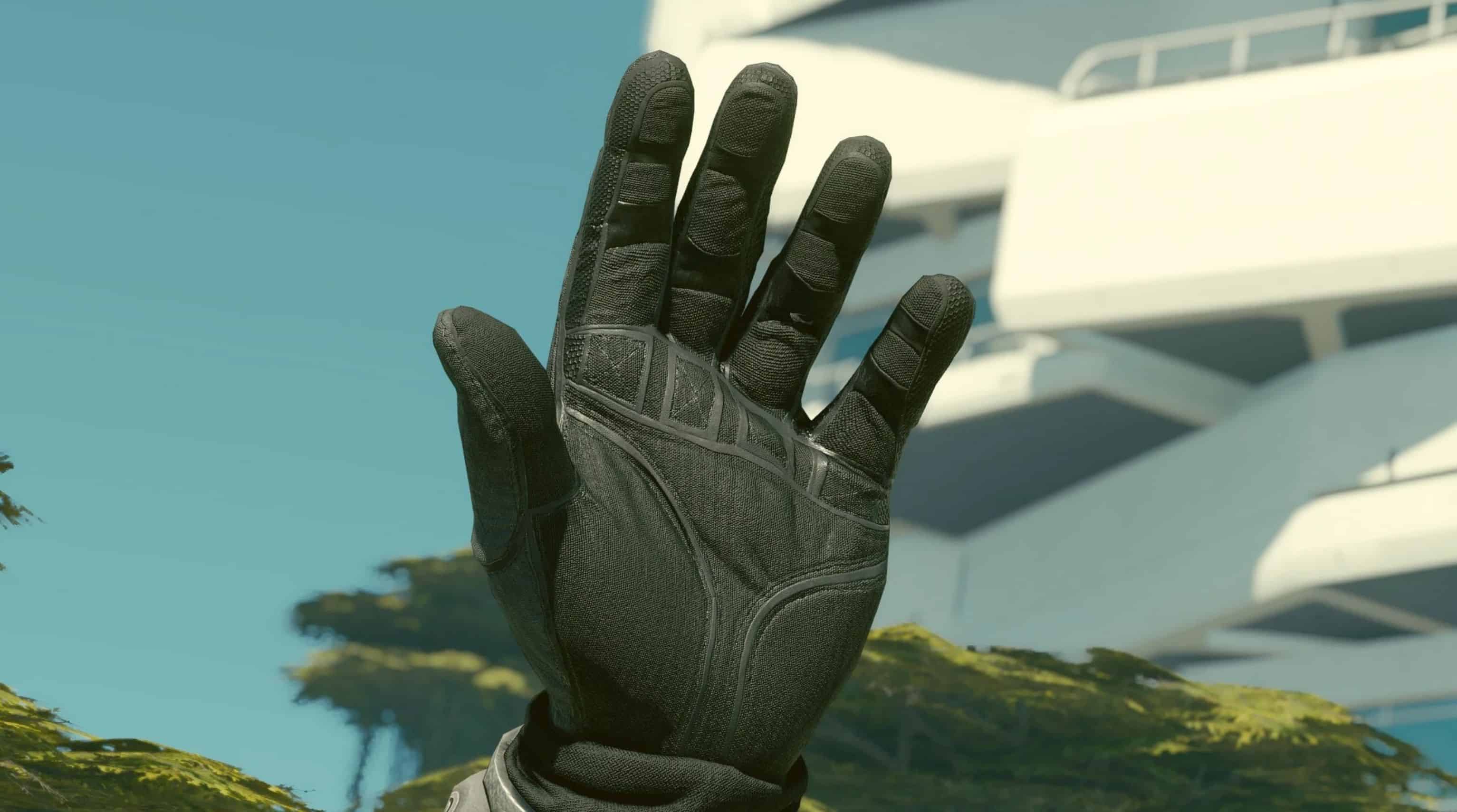 YIEF Gray Base Gloves Compatibility Mod Starfield Mod Download